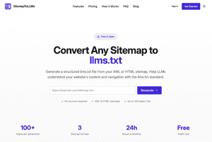 Why I Built SitemapToLLMs